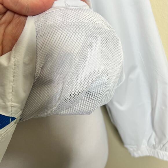 Nike Inter Milan Track Jacket XL Mens Soccer White Blue Full Zip Windbreaker New - Picture 8 of 11